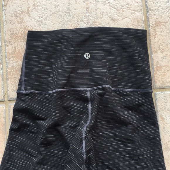 lululemon athletica Pants - Black and white lululemon leggings, size 4.